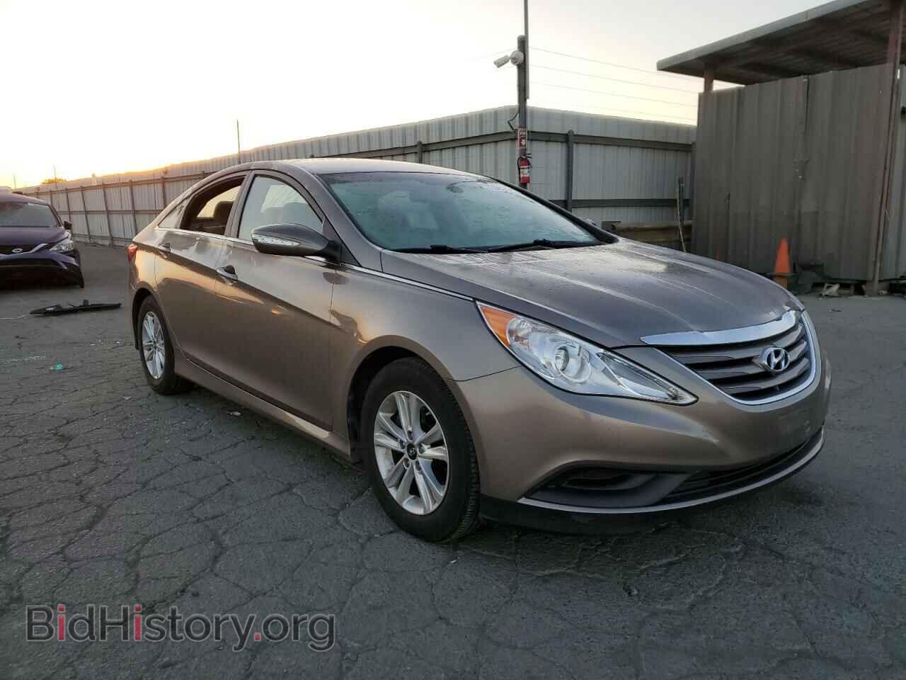 2014 HYUNDAI SONATA - VIN: 5NPEB4AC0EH933052 - Фото 4