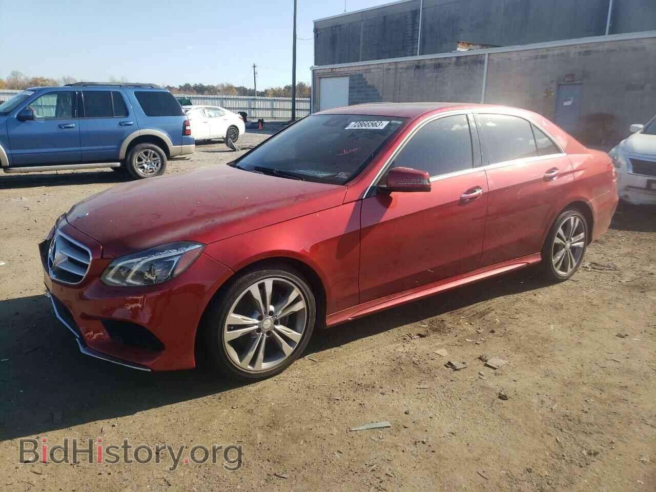 Photo WDDHF8JB1EA956692 - MERCEDES-BENZ E-CLASS 2014