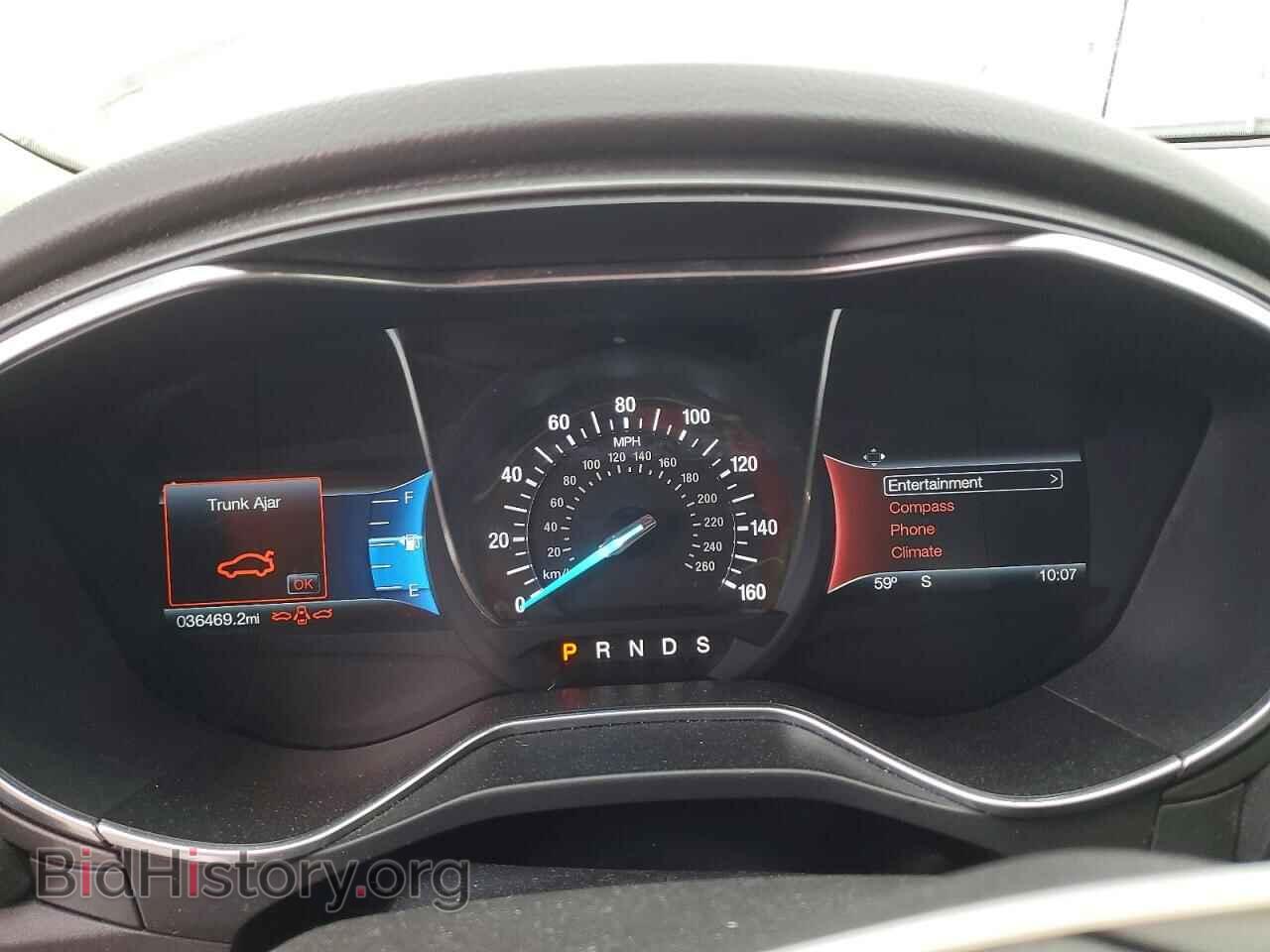 2016 FORD FUSION - VIN: 3FA6P0K98GR308681 - Фото 9