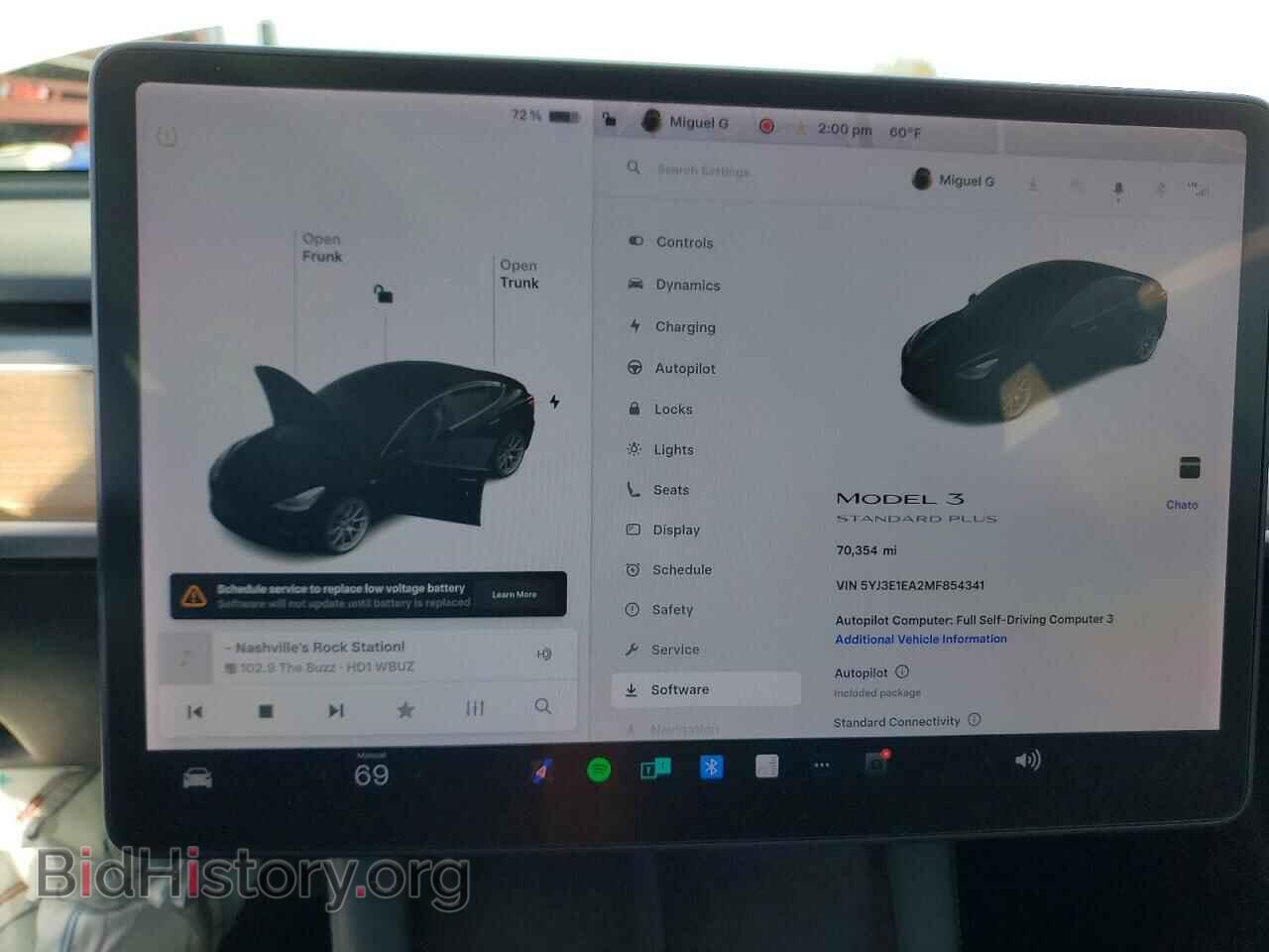 2021 TESLA MODEL 3 - VIN: 5YJ3E1EA2MF854341 - Photo 9