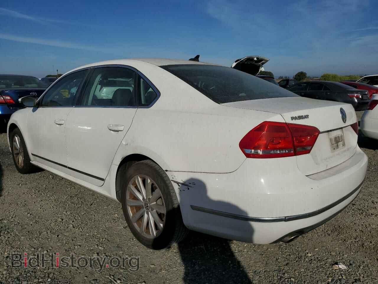 2012 VOLKSWAGEN PASSAT - VIN: 1VWCP7A38CC104343 - Фото 2