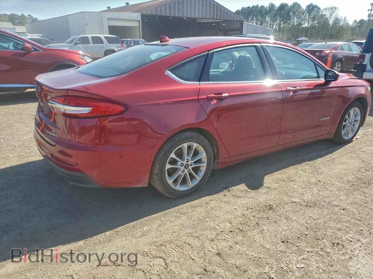 2019 FORD FUSION - VIN: 3FA6P0LU8KR161094 - Фото 3