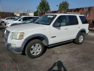 2007 Ford EXPLORER Explorer X, белый — VIN 1FMEU63E07UA87630, Copart