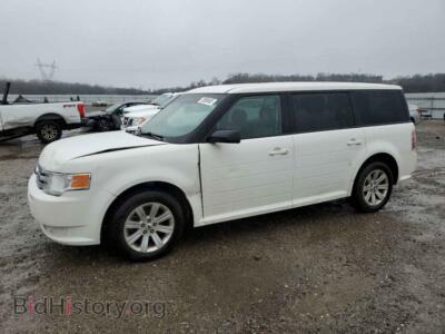 2010 Ford FLEX Flex SE, белый — VIN 2FMGK5BC2ABA46910, Copart