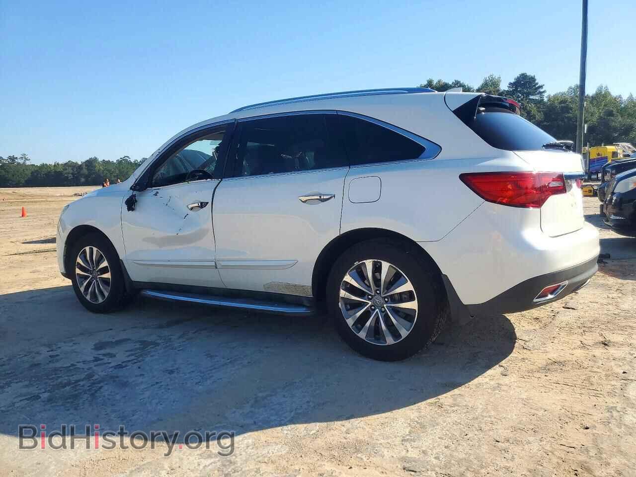 2014 ACURA MDX - VIN: 5FRYD3H49EB018231 - Фото 2