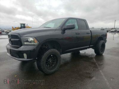2015 RAM 1500 1500 ST, black — VIN 1C6RR7FT2FS620683, Copart