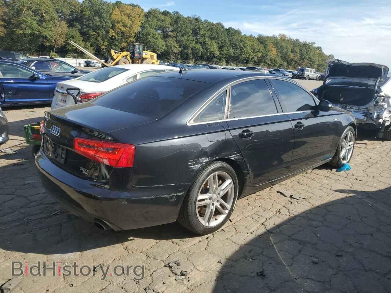 2012 AUDI A6 - VIN: WAUGGAFC2CN166641 - Фото 3