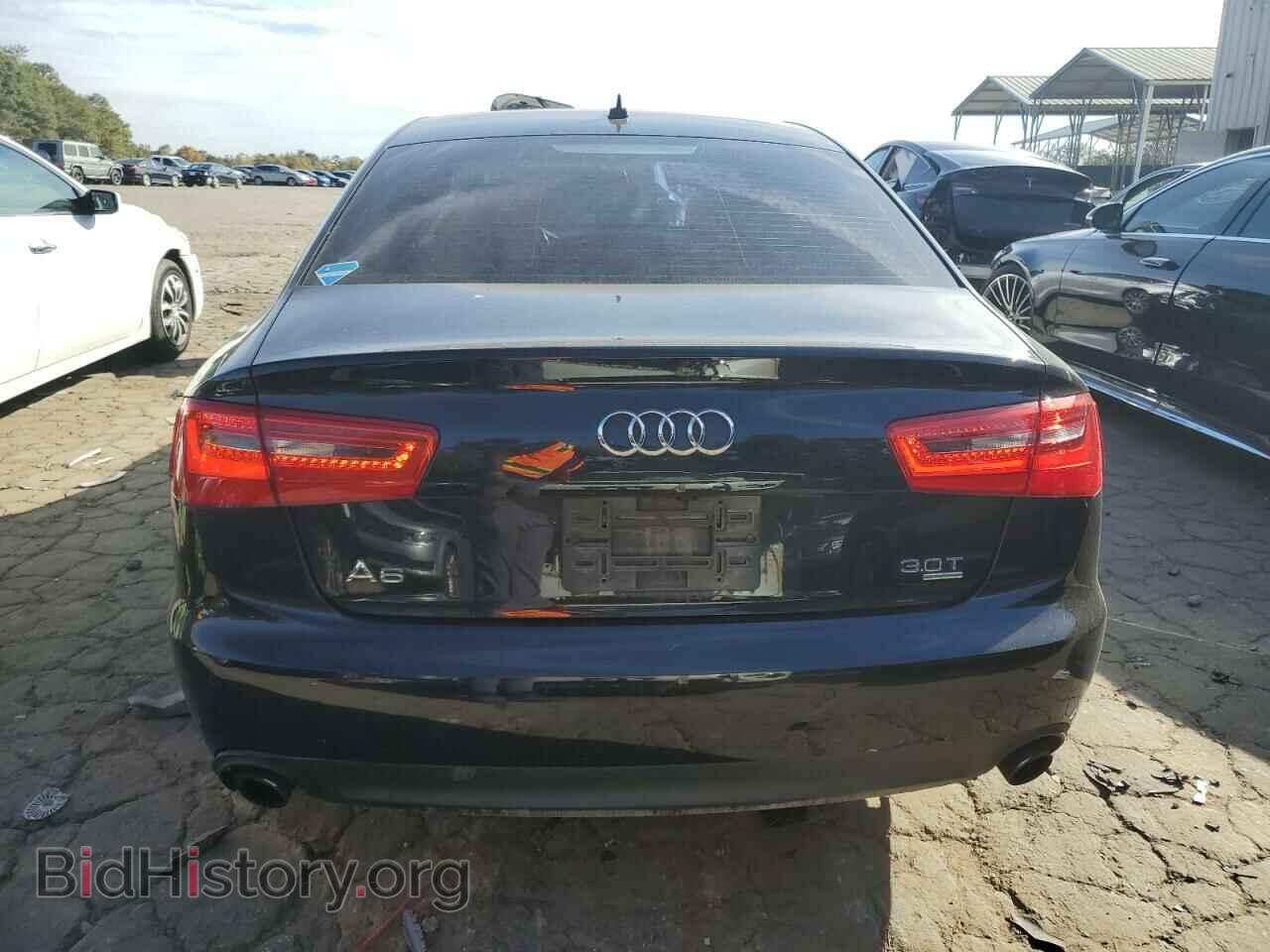 2012 AUDI A6 - VIN: WAUGGAFC2CN166641 - Фото 6