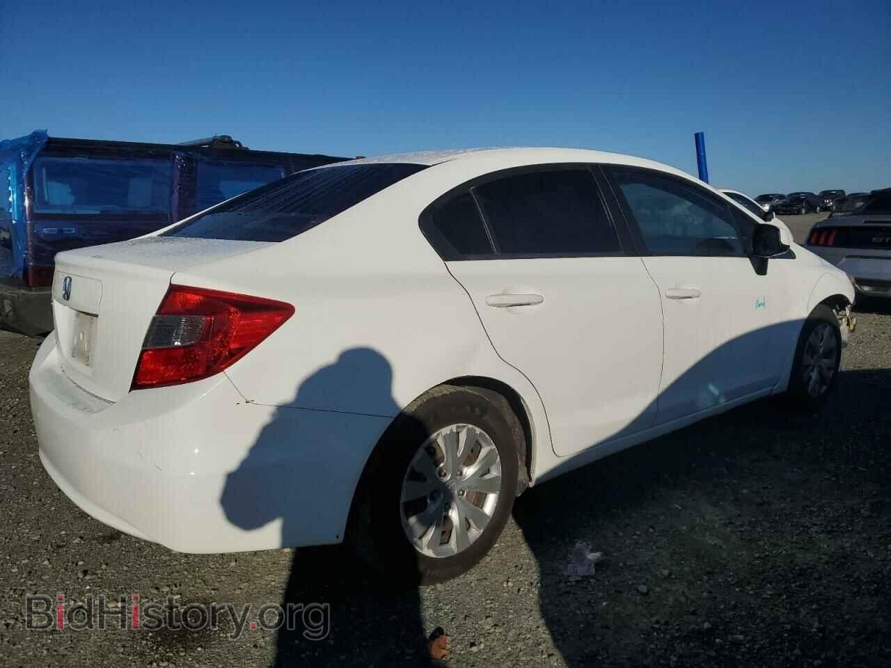 2012 HONDA CIVIC - VIN: 19XFB2F52CE358165 - Фото 3
