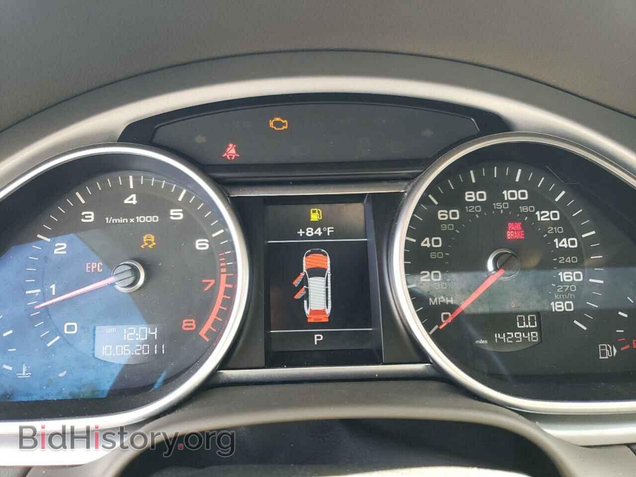 2012 AUDI Q7 - VIN: WA1LGAFE1CD001439 - Фото 9