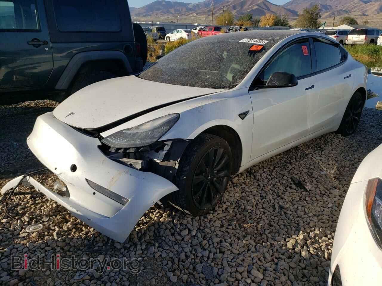 Фотография 5YJ3E1EB7KF392509 - TESLA MODEL 3 2019