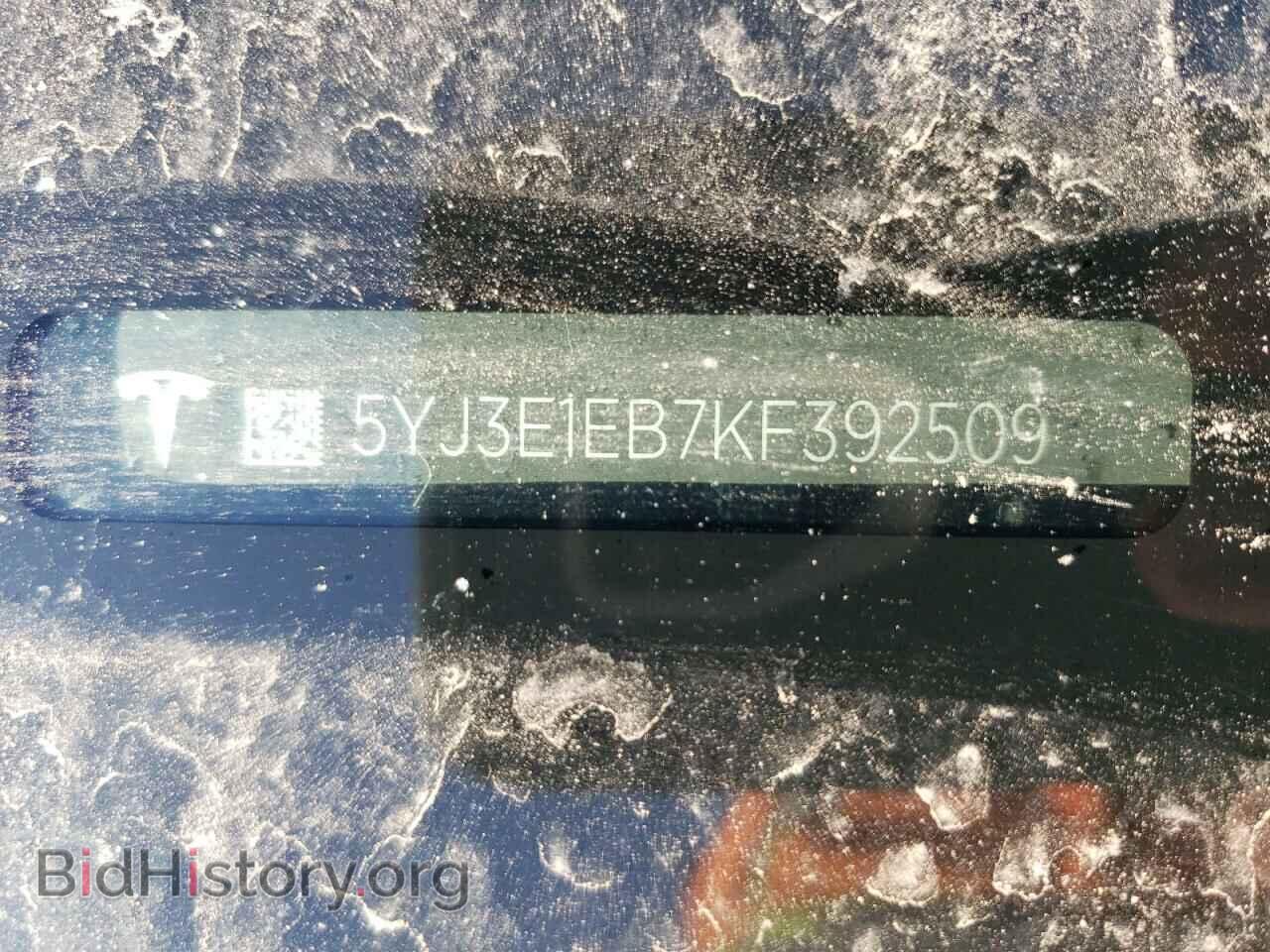 2019 TESLA MODEL 3 - VIN: 5YJ3E1EB7KF392509 - Photo 12