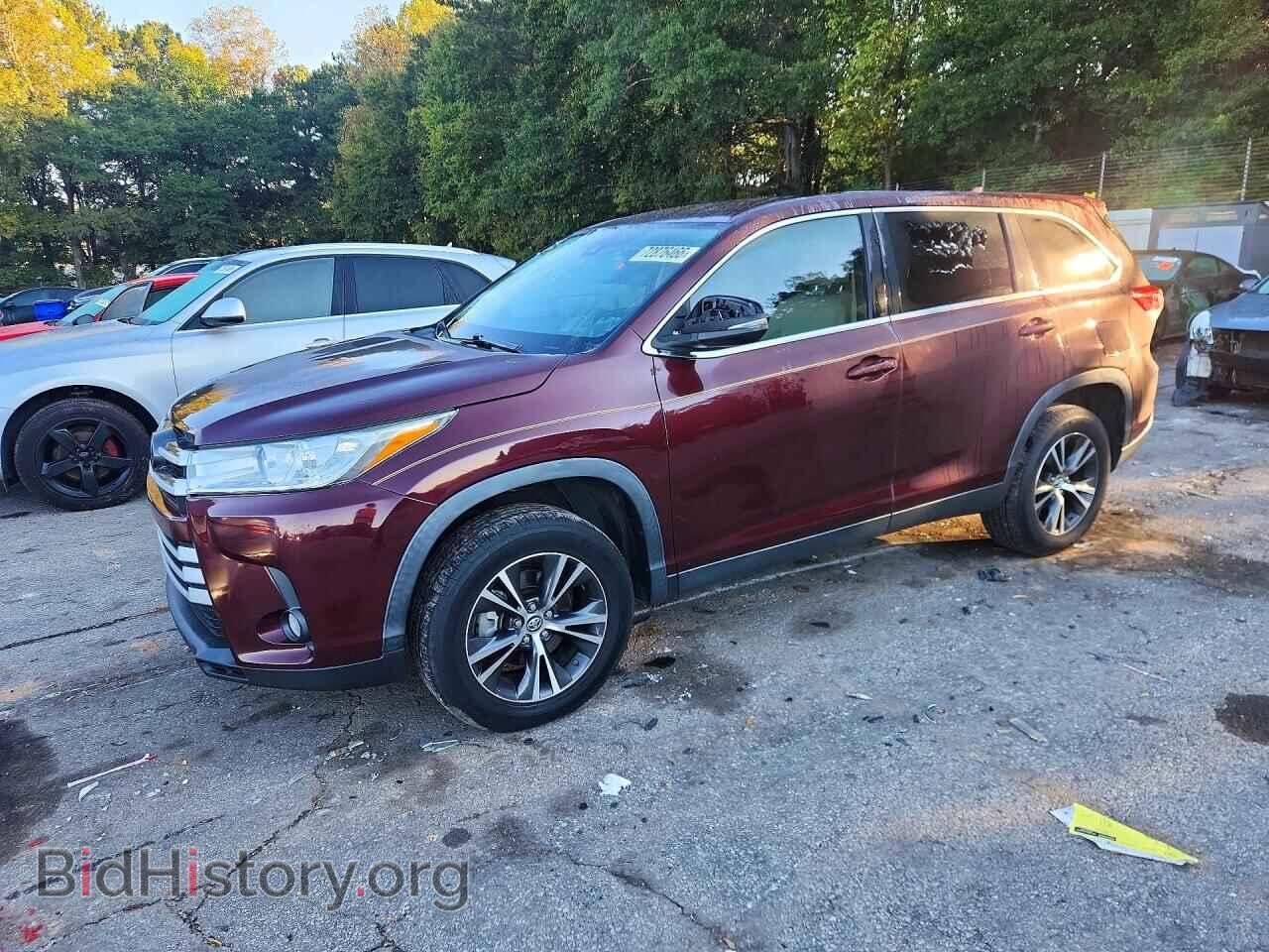 Фотография 5TDZZRFH6KS332782 - TOYOTA HIGHLANDER 2019