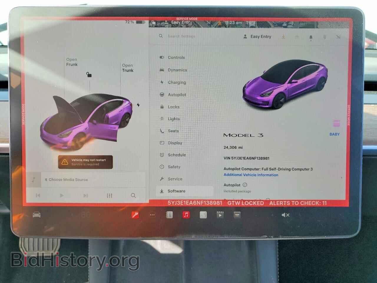 2022 TESLA MODEL 3 - VIN: 5YJ3E1EA6NF138981 - Photo 9