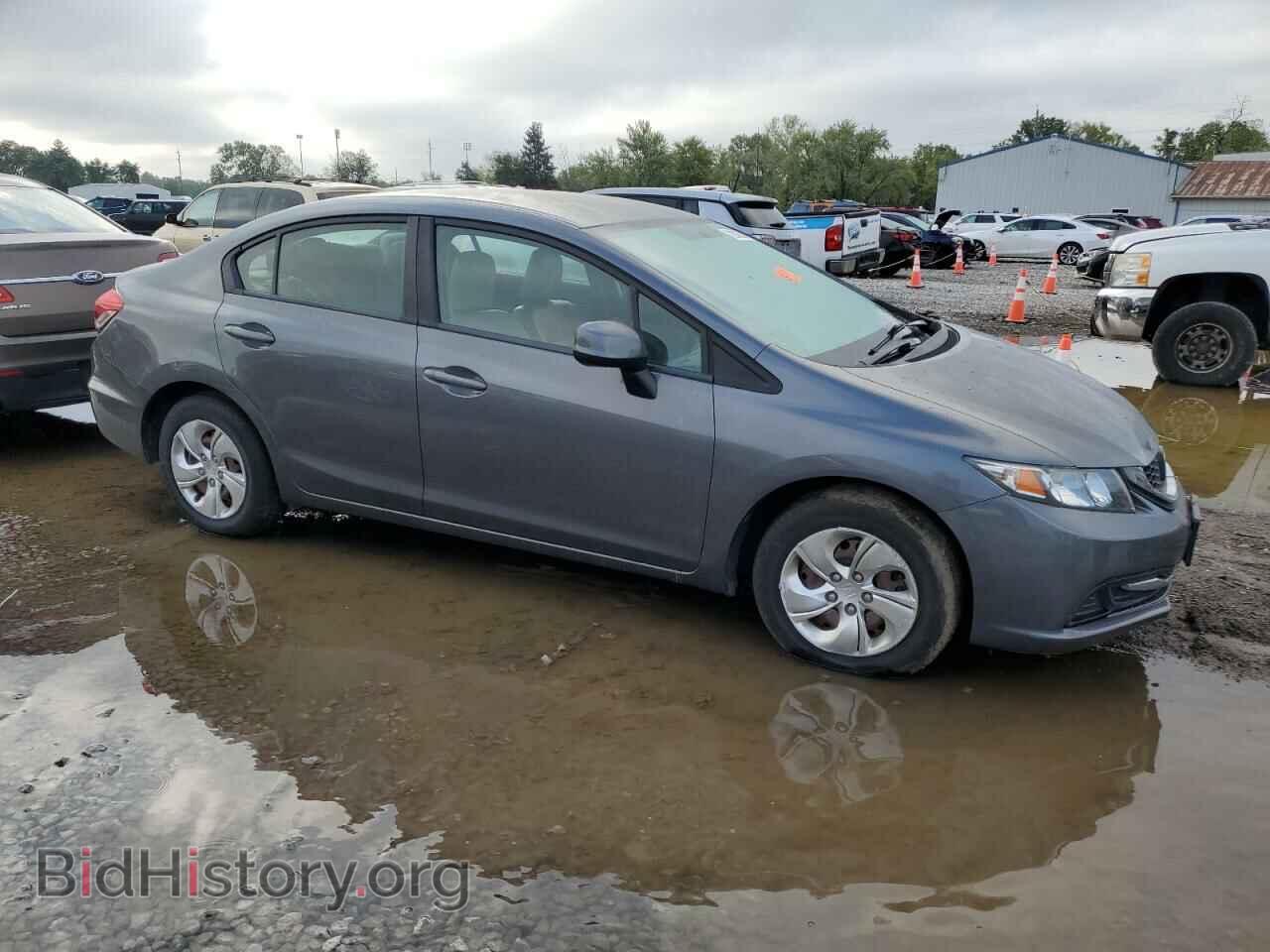 2013 HONDA CIVIC - VIN: 19XFB2F52DE070907 - Фото 4
