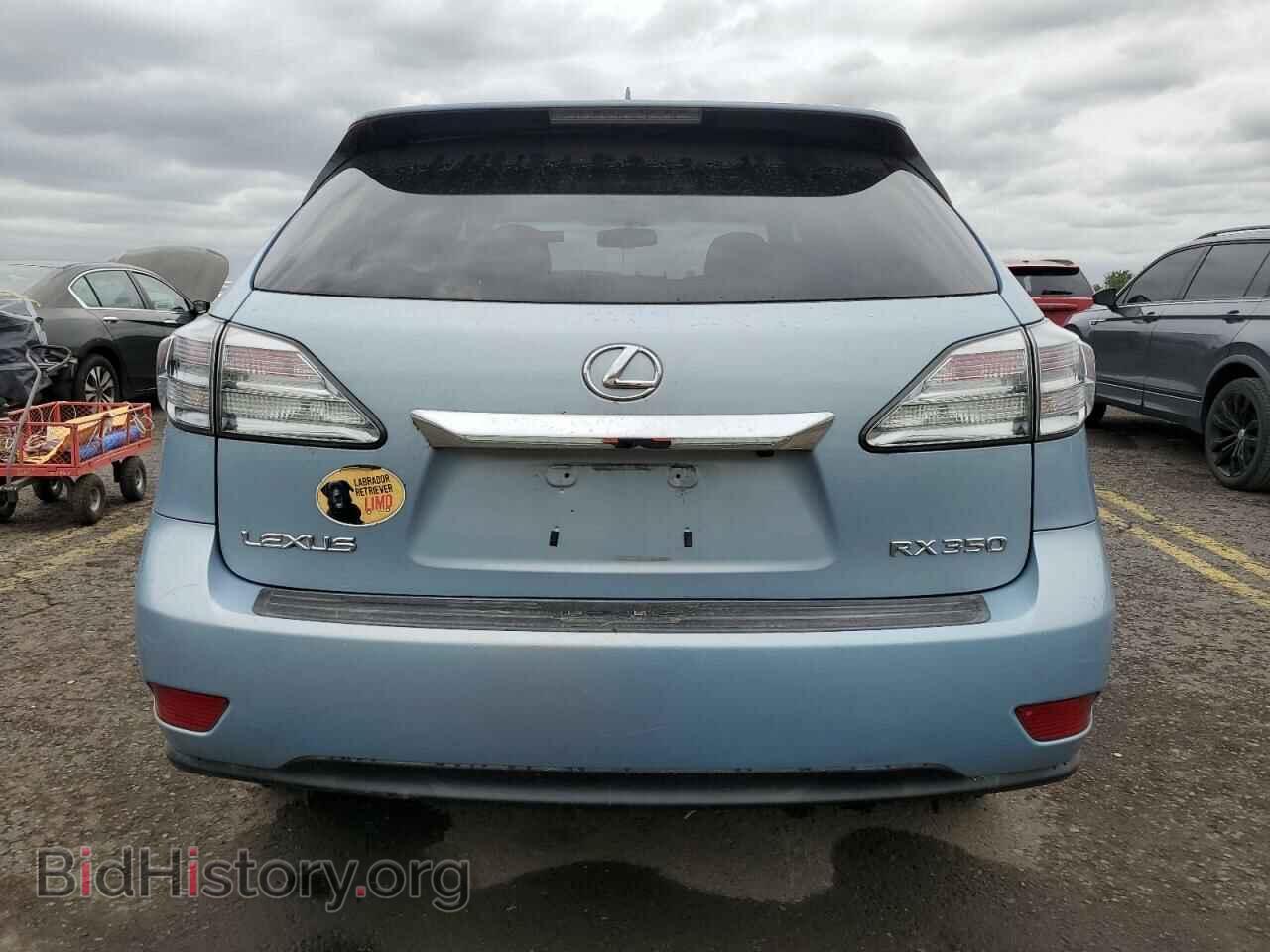2010 LEXUS RX350 - VIN: 2T2BK1BA1AC078594 - Фото 6