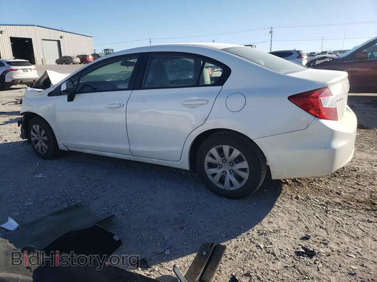 2012 HONDA CIVIC - VIN: 2HGFB2F52CH326872 - Фото 2