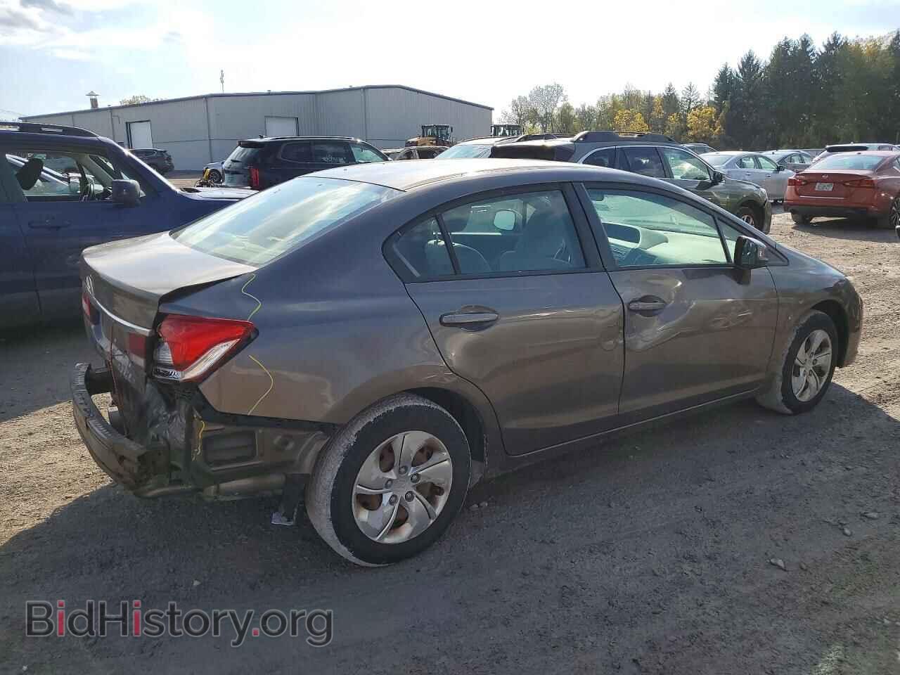 2013 HONDA CIVIC - VIN: 2HGFB2F55DH519244 - Photo 3