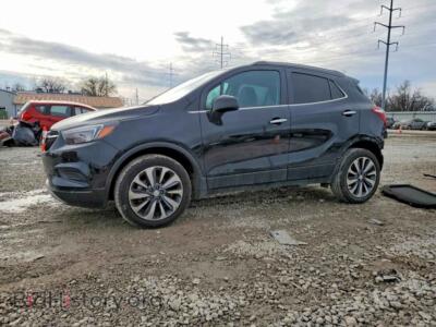 2022 Buick ENCORE Preferred, black — VIN KL4CJESM5NB529716, Copart