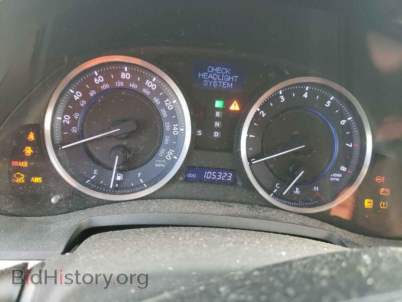 2012 LEXUS IS - VIN: JTHBF5C22C2102716 - Фото 9