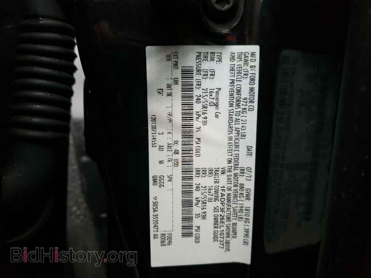 2014 FORD FOCUS - VIN: 1FADP3F26EL107377 - Photo 12