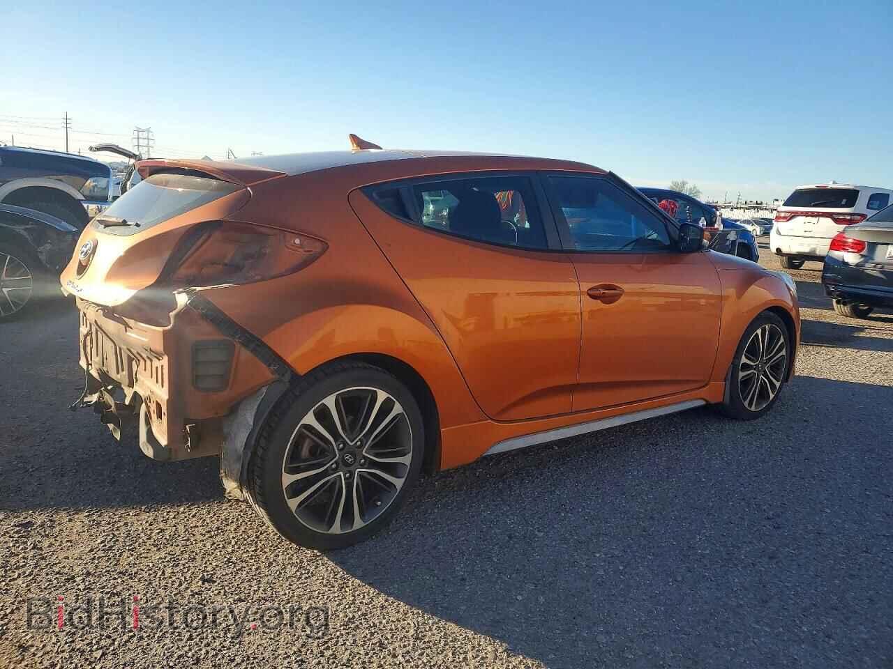 2016 HYUNDAI VELOSTER - VIN: KMHTC6AE9GU262048 - Фото 3