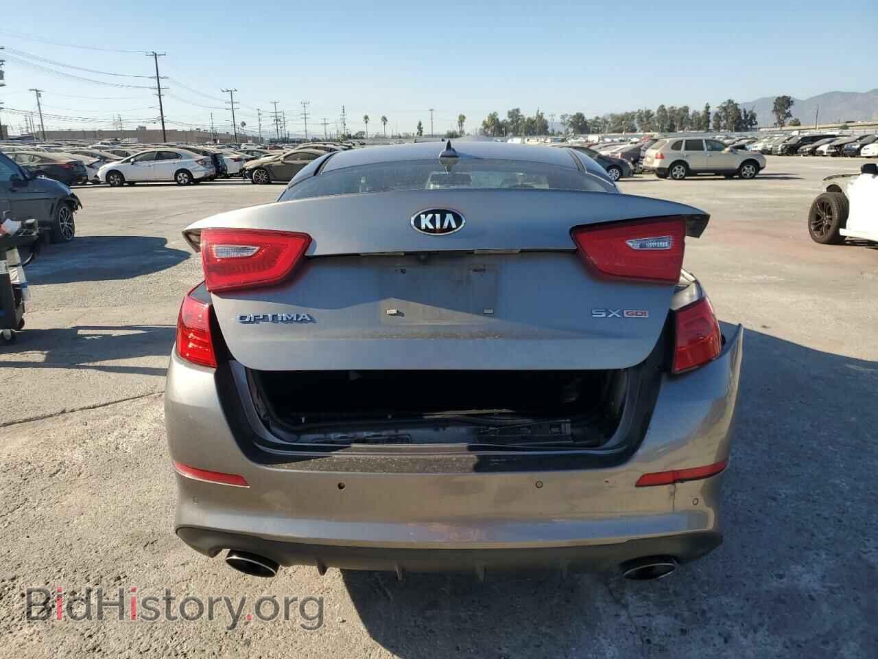 2015 KIA OPTIMA - VIN: 5XXGR4A70FG474206 - Фото 6
