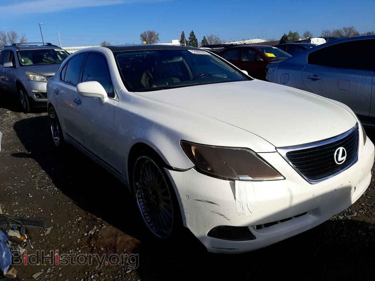 2008 LEXUS LS460 - VIN: JTHBL46F585082260 - Фото 4