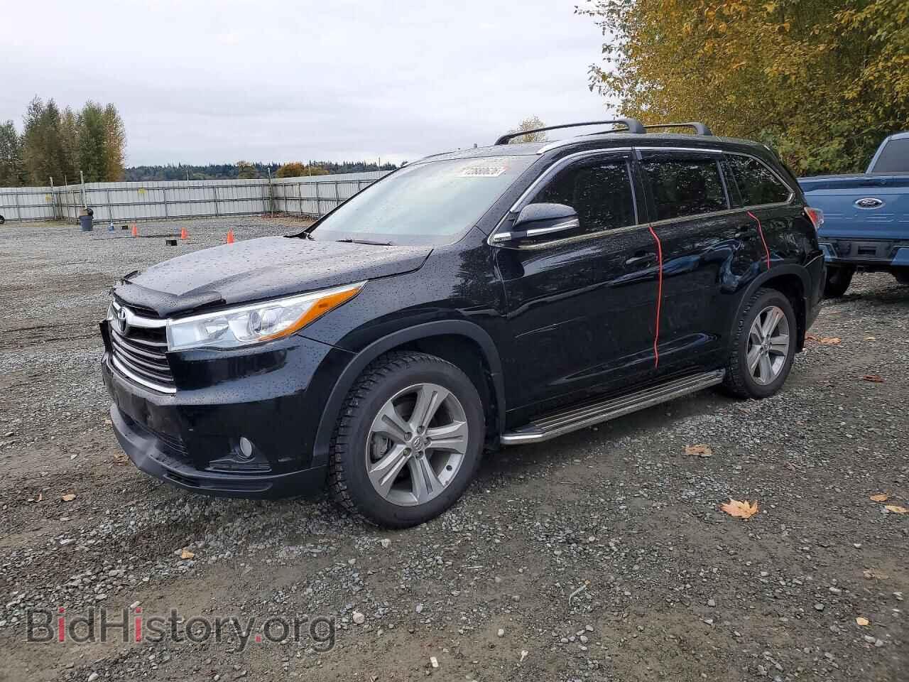 Фотография 5TDJKRFH5GS263706 - TOYOTA HIGHLANDER 2016