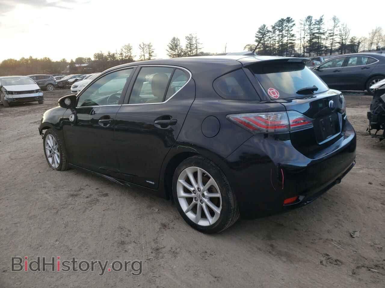 2012 LEXUS CT 200 - VIN: JTHKD5BH2C2097982 - Фото 2