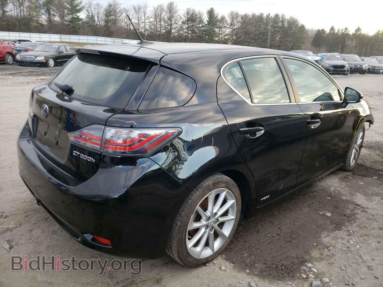 2012 LEXUS CT 200 - VIN: JTHKD5BH2C2097982 - Фото 3