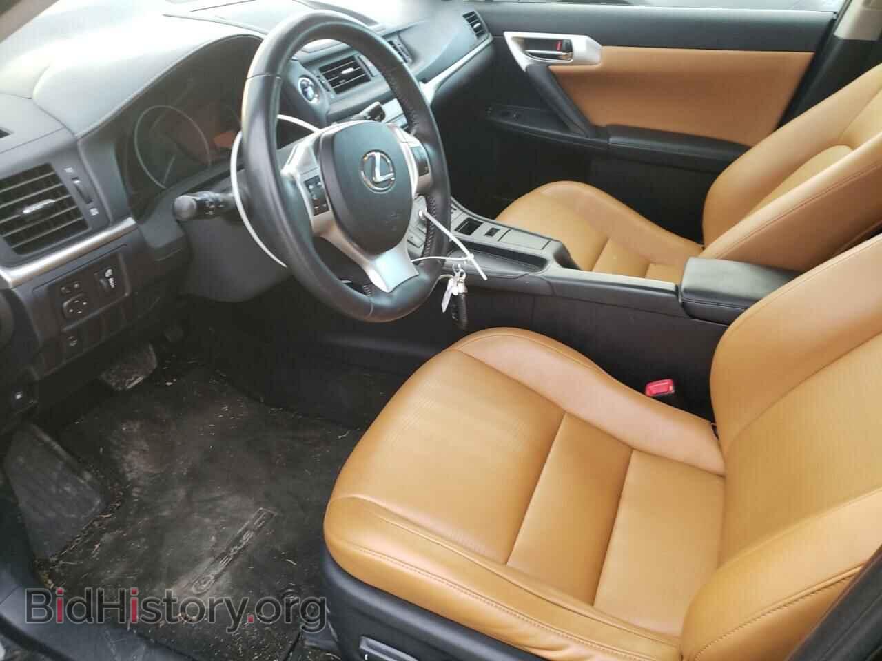 2012 LEXUS CT 200 - VIN: JTHKD5BH2C2097982 - Фото 7