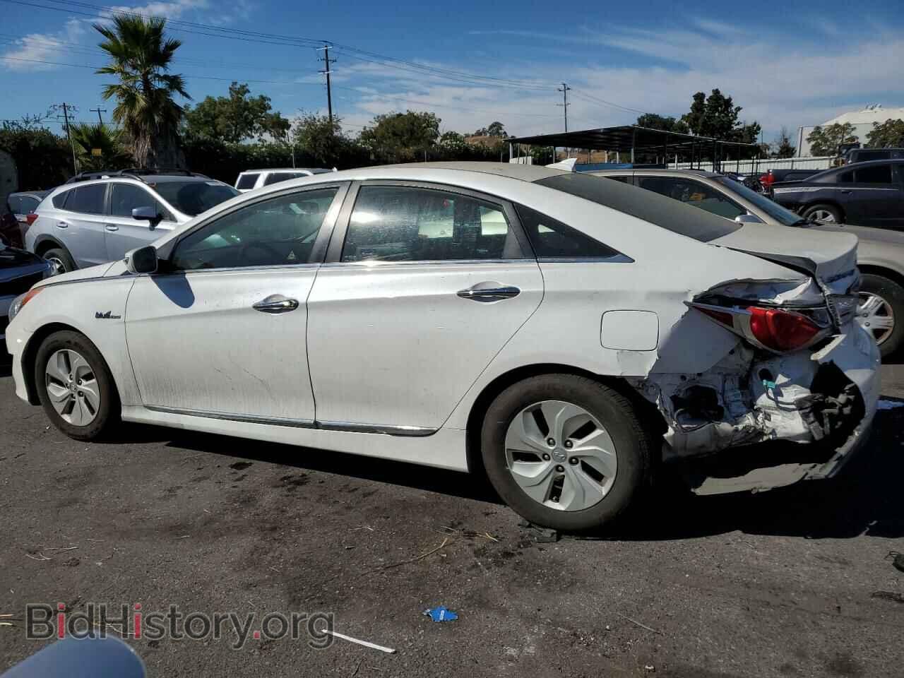 2014 HYUNDAI SONATA - VIN: KMHEC4A46EA107802 - Фото 2
