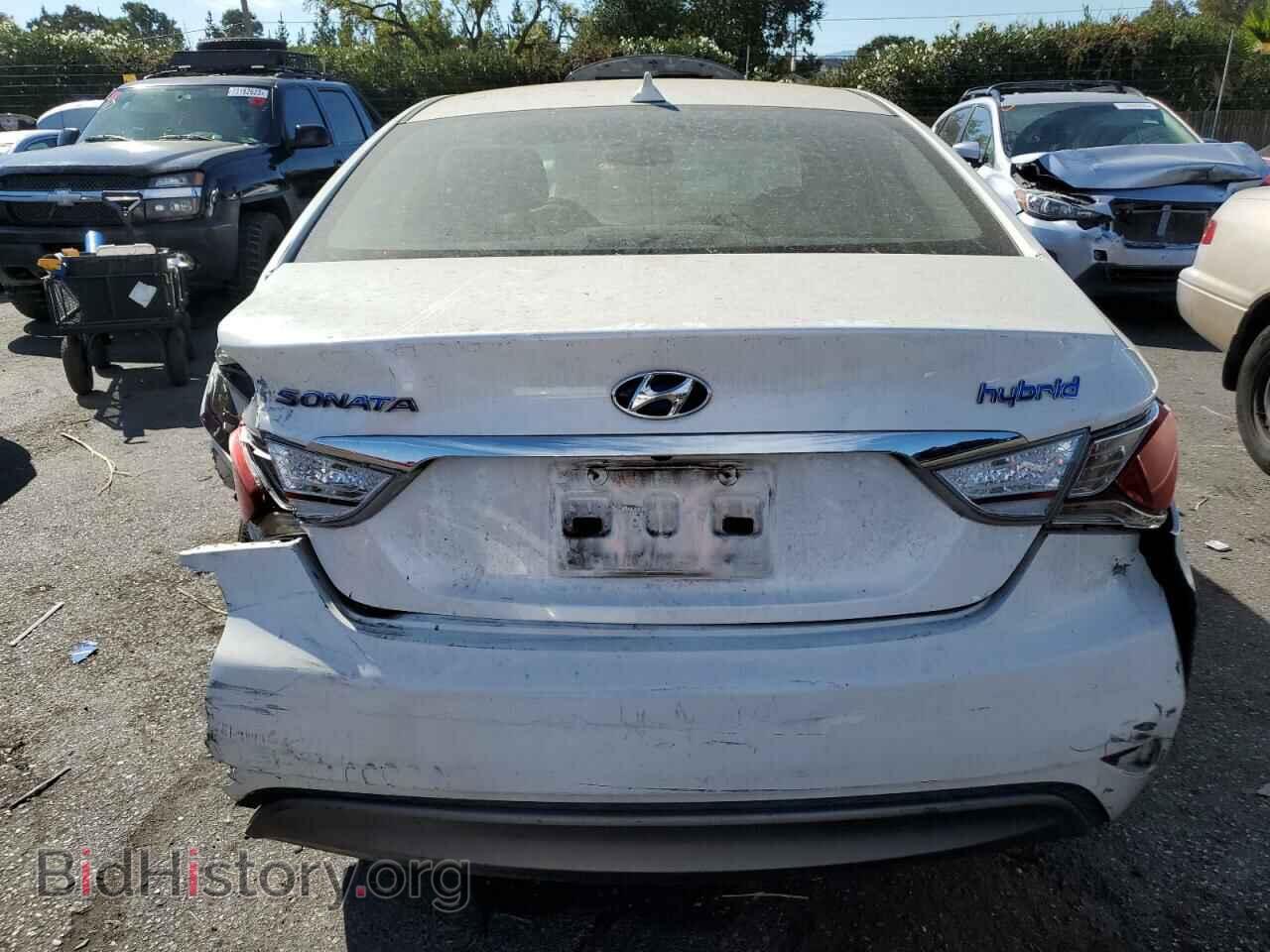 2014 HYUNDAI SONATA - VIN: KMHEC4A46EA107802 - Фото 6