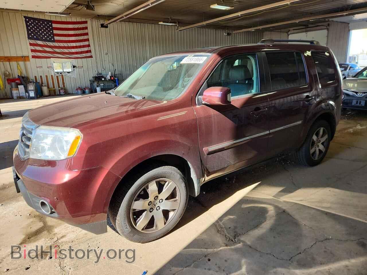 Фотография 5FNYF4H94CB070117 - HONDA PILOT 2012