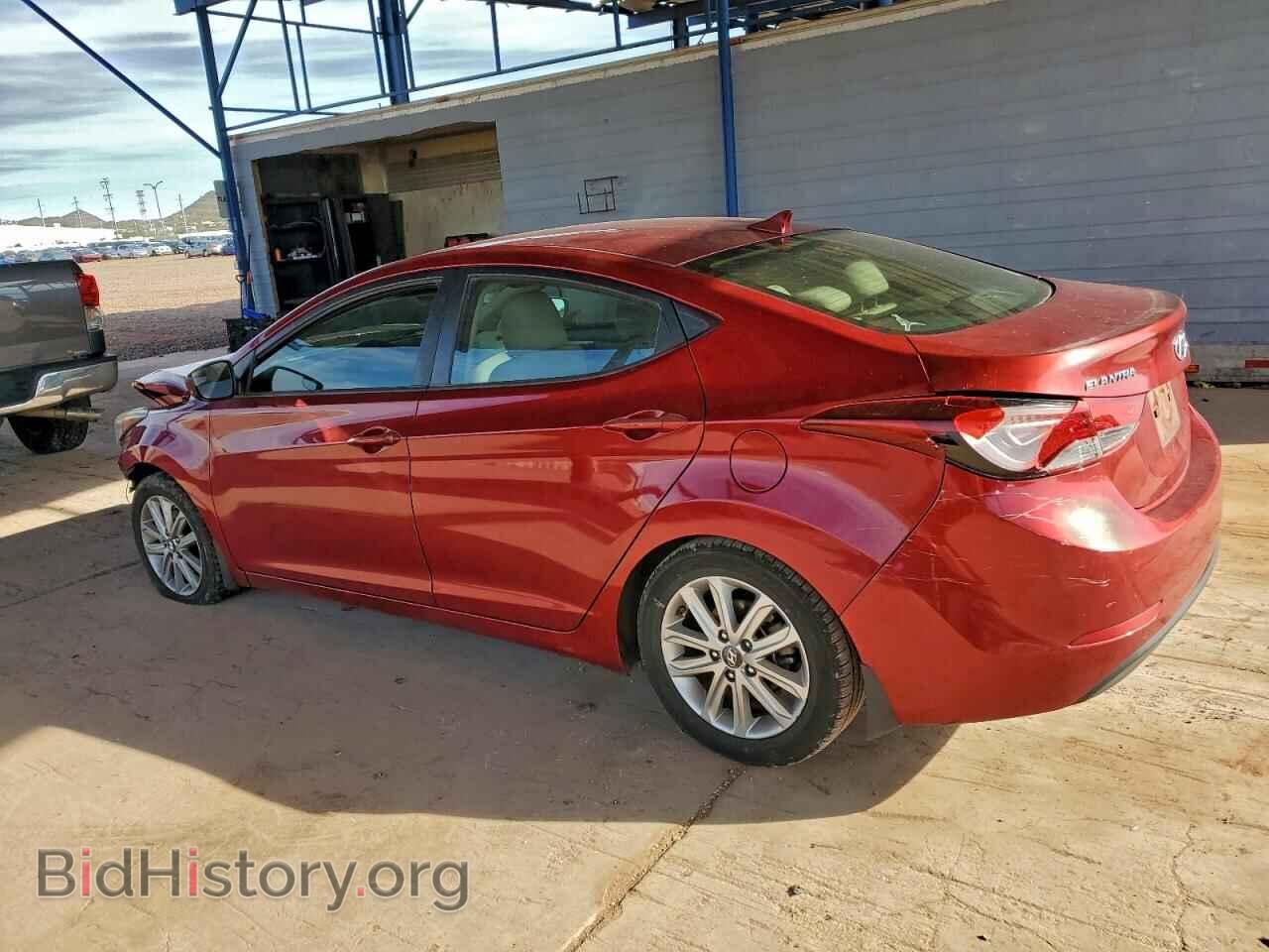 2014 HYUNDAI ELANTRA - VIN: 5NPDH4AE0EH537103 - Фото 2