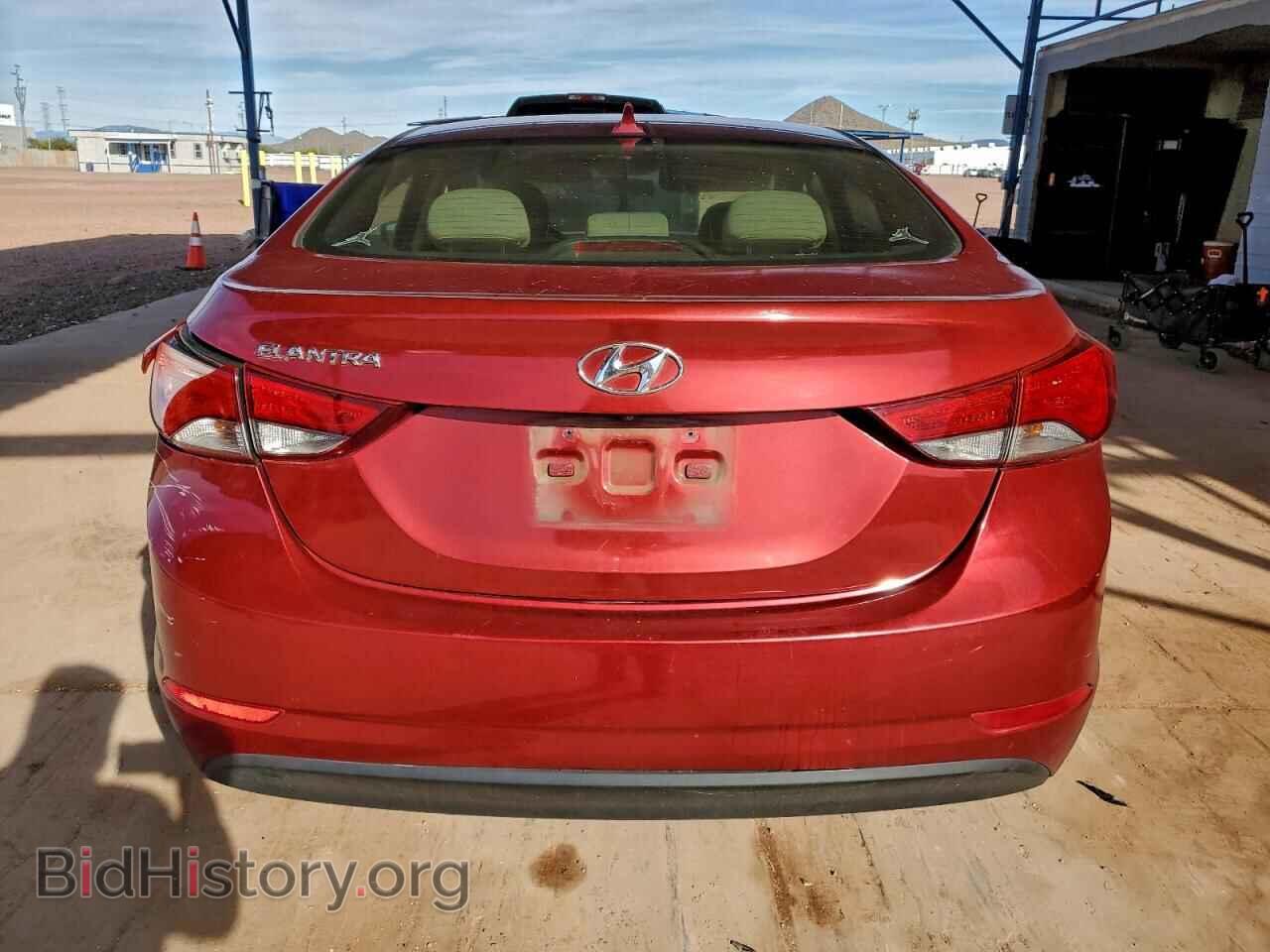 2014 HYUNDAI ELANTRA - VIN: 5NPDH4AE0EH537103 - Фото 6