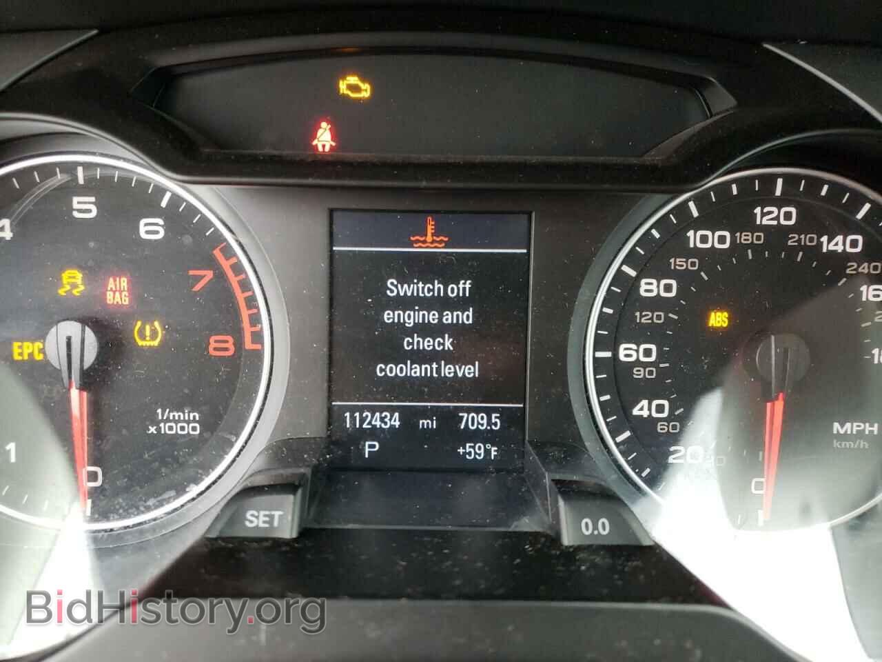 2011 AUDI A4 - VIN: WAUFFAFL8BN052107 - Фото 9