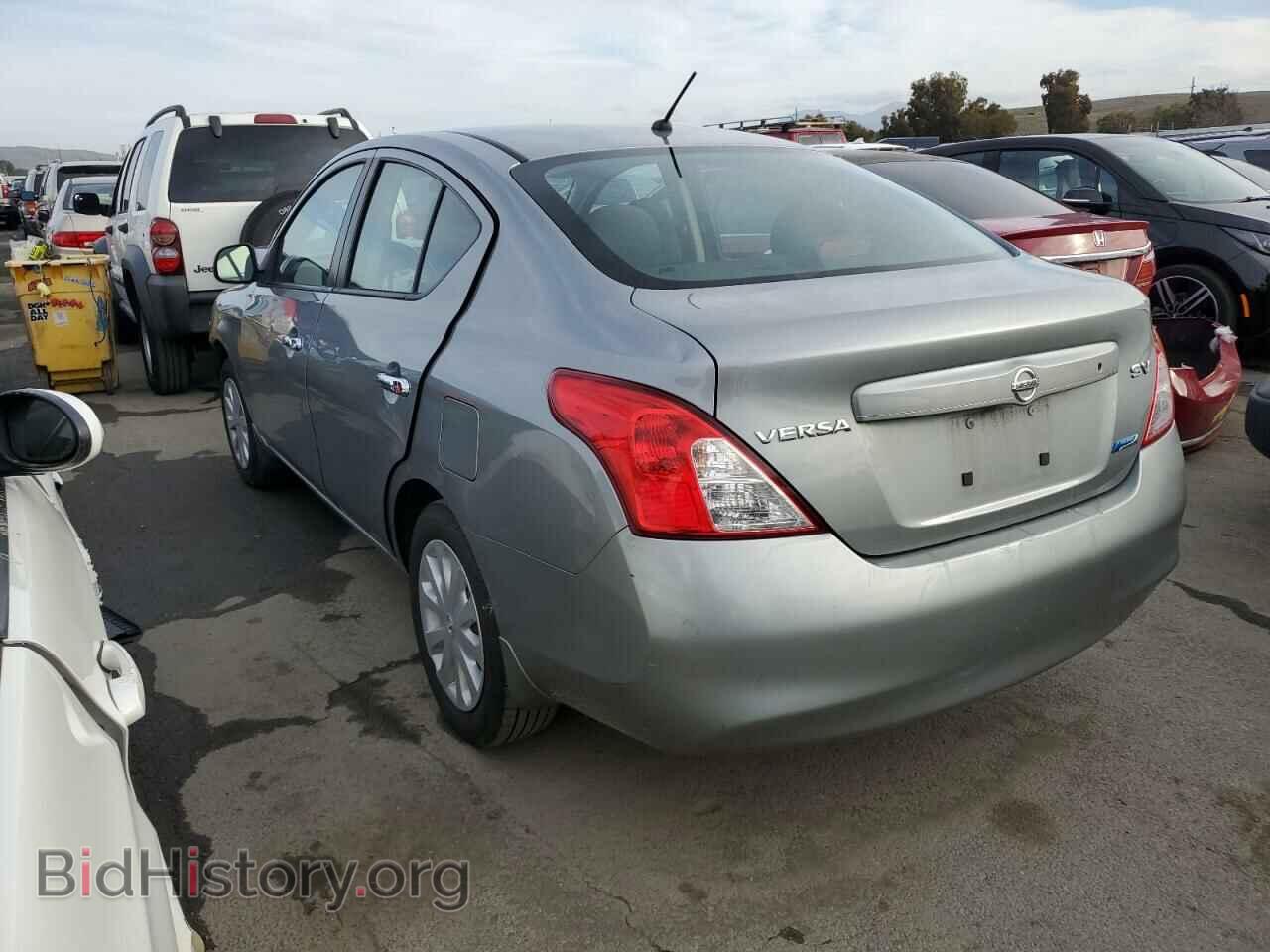 2012 NISSAN VERSA - VIN: 3N1CN7AP1CL859269 - Фото 2