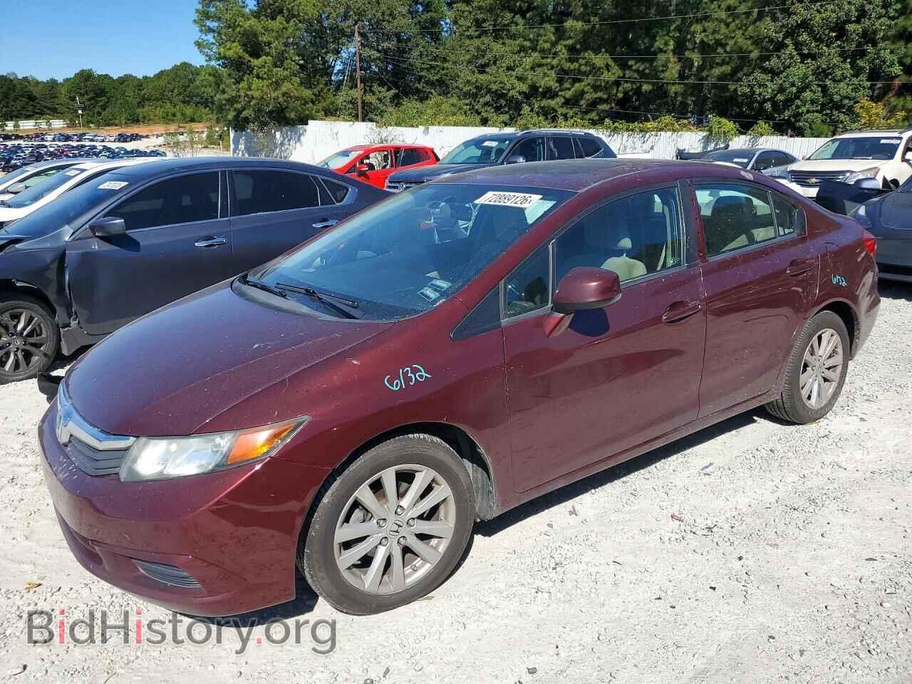 Фотография 2HGFB2F8XCH579576 - HONDA CIVIC 2012