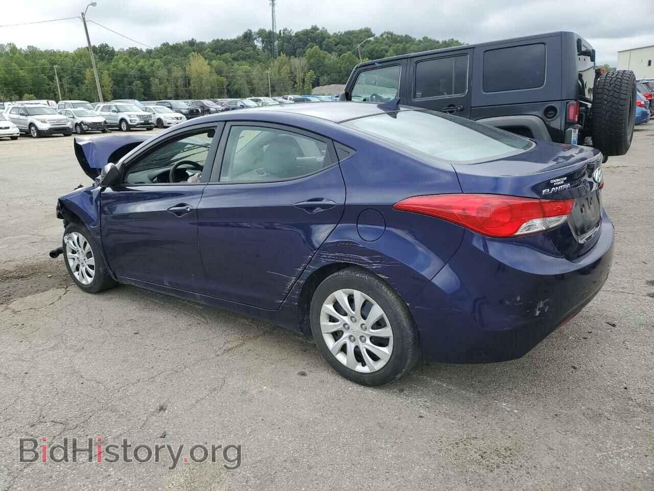 2012 HYUNDAI ELANTRA - VIN: 5NPDH4AE4CH150986 - Фото 2