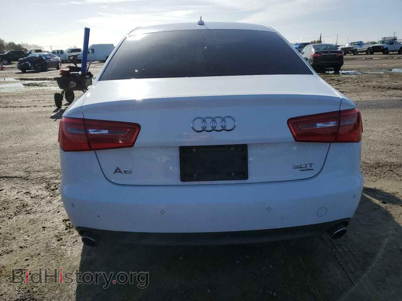 2012 AUDI A6 - VIN: WAUGGAFCXCN167732 - Фото 6