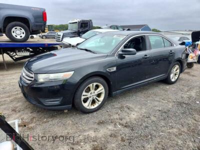 2014 Ford TAURUS SEL, black — VIN 1FAHP2E83EG116435, Copart