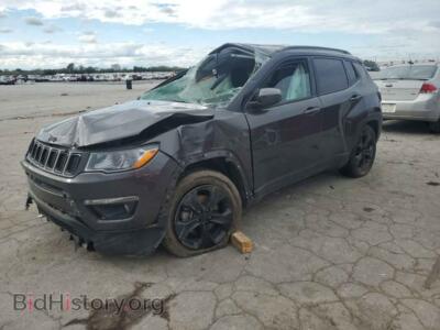 2020 Jeep COMPASS Latitude, black — VIN 3C4NJCBBXLT169730, Copart