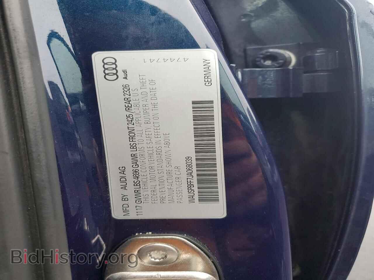 2018 AUDI A3 - VIN: WAUSPBFF7JA068039 - Фото 12