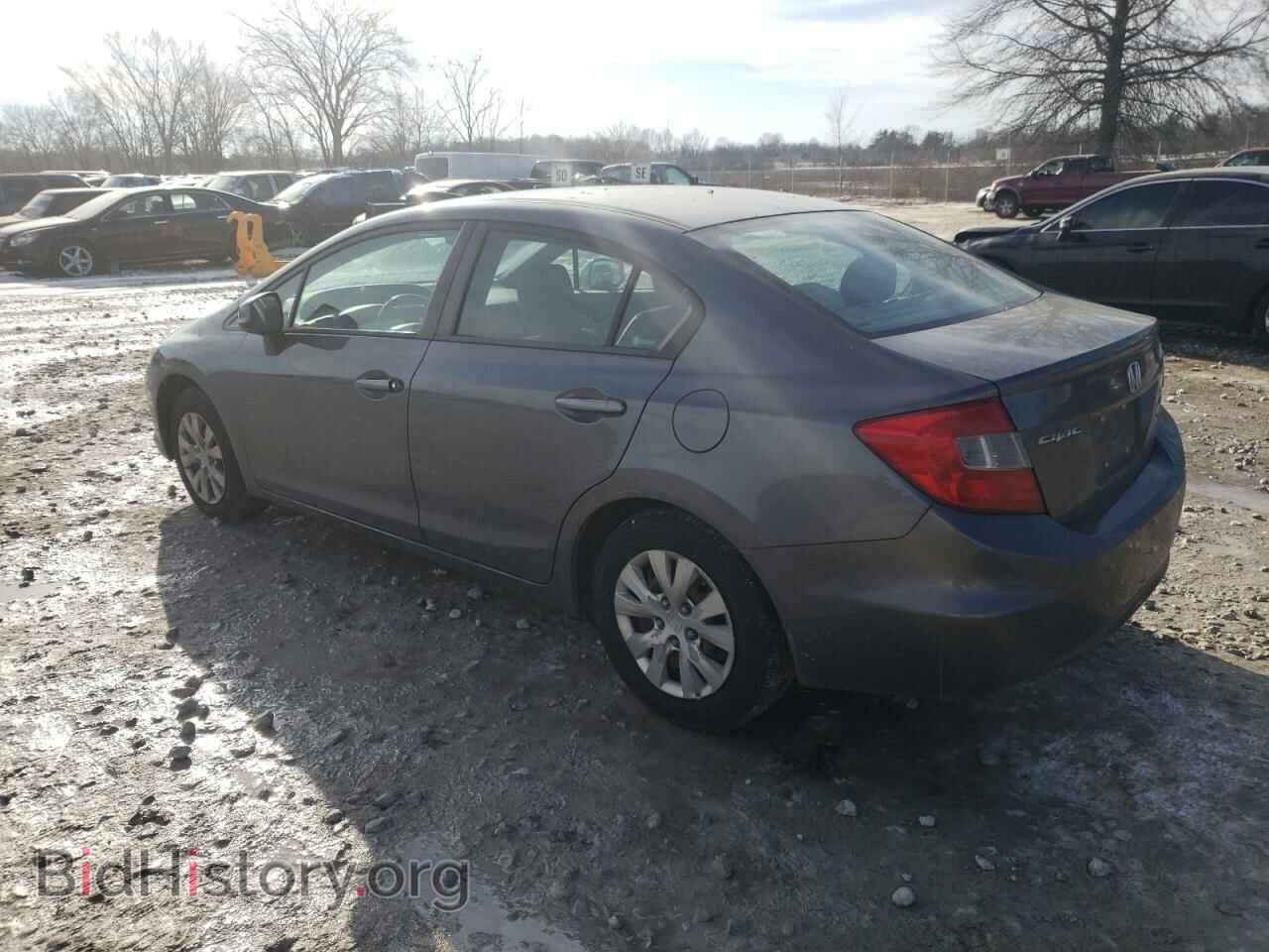2012 HONDA CIVIC - VIN: 2HGFB2F54CH316912 - Фото 2