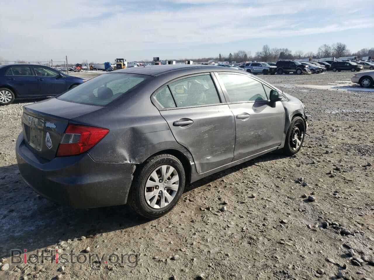 2012 HONDA CIVIC - VIN: 2HGFB2F54CH316912 - Фото 3