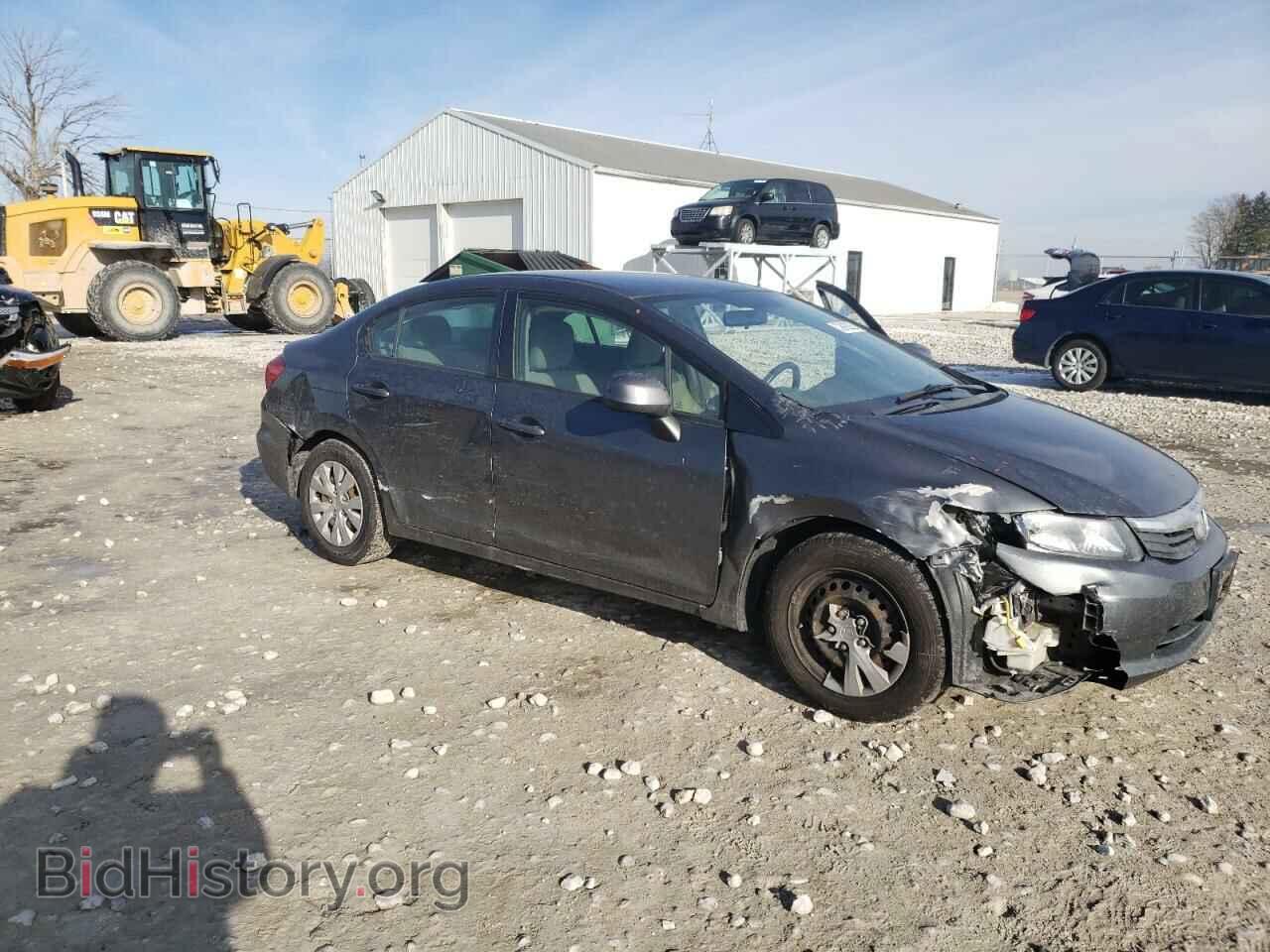 2012 HONDA CIVIC - VIN: 2HGFB2F54CH316912 - Фото 4