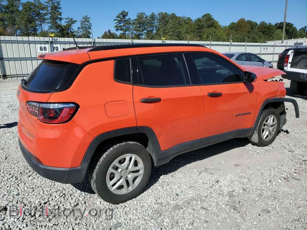 2018 JEEP COMPASS - VIN: 3C4NJDAB5JT190828 - Фото 3