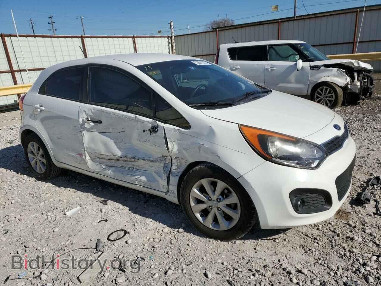2012 KIA RIO - VIN: KNADN5A30C6095375 - Фото 4